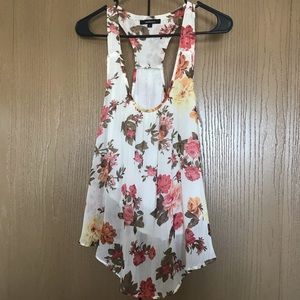 Floral tank top
